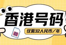 仅需32rmb/年，无需插卡即可收短信的香港电话号码！-Puo's 菜园子