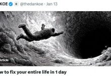 Dan Koe千万级神文：如何停止假努力，在24小时内开始重启人生。-Puo's 菜园子